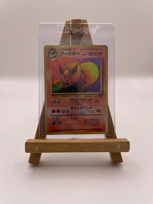 Flareon #136 - Pokémon Japanese Jungle (1997), Hobby en Vrije tijd, Verzamelkaartspellen | Pokémon, Zo goed als nieuw, Losse kaart