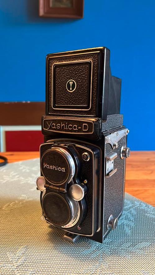 Camera Yashica D  6x6  collectors item!, Verzamelen, Fotografica en Filmapparatuur, Fototoestel, 1940 tot 1960, Ophalen of Verzenden