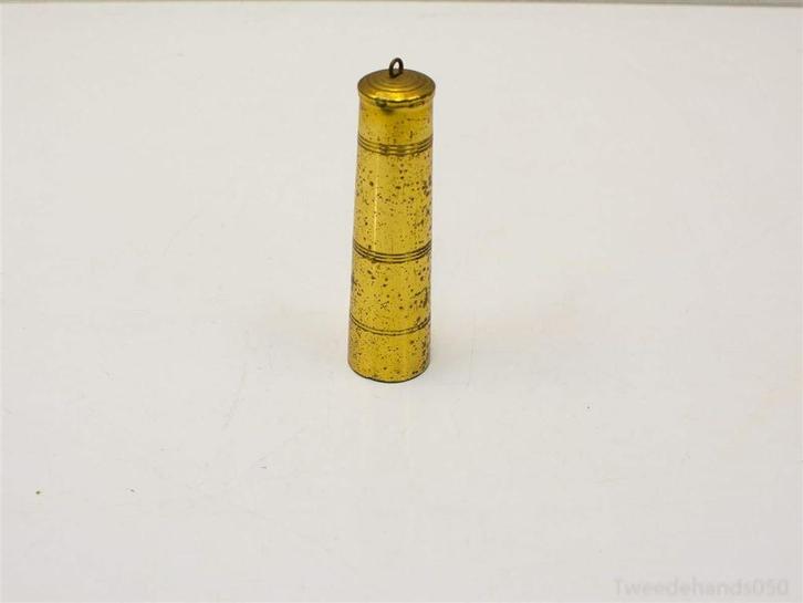 Klok gewicht koper 94698, Antiek en Kunst, Antiek | Klokken, Ophalen of Verzenden