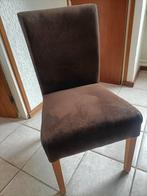 4 stoelen, zeer goede staat, Ophalen, Overige materialen, Gebruikt, Bruin