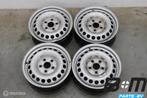 Org. 16 inch stalen velgen VW Transporter T5 - T6 7H0601025D, Auto-onderdelen, Banden en Velgen, Gebruikt, Velg(en), 16 inch, Personenwagen