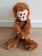 Knuffel Hema aap magneten aapje 45 cm bruin fluffy K8399, Kinderen en Baby's, Speelgoed | Knuffels en Pluche, Ophalen of Verzenden