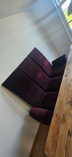 McIntosh Stijl Eetkamerbank - Fluweel, Huis en Inrichting, Ophalen, Zo goed als nieuw, Hout, McIntosh