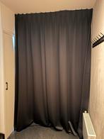 Gordijn zwart, Ophalen, 200 cm of meer, Zwart, 150 tot 200 cm