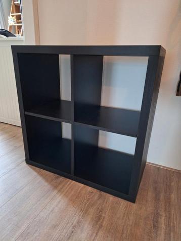 IKEA Kallax zwart - 4 vakken - 2x2 