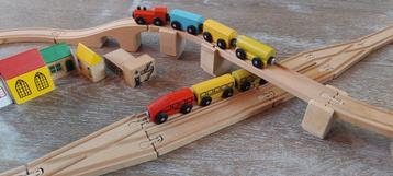 IKEA houten trein set #2 beschikbaar voor biedingen