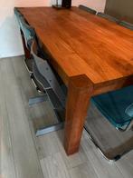 Teak houten eettafel 200x100, Huis en Inrichting, Tafels | Eettafels, Ophalen, Gebruikt, 100 tot 150 cm, Teakhout