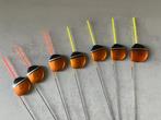 adv 146 / NIEUW set 7 vlag / stroomdobbers  TUBERTINI, Watersport en Boten, Hengelsport | Witvissen, Ophalen of Verzenden, Nieuw