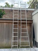 Aluminium Ladder - 7 Meter, Doe-het-zelf en Verbouw, Ladders en Trappen, Gebruikt, Ophalen of Verzenden, Ladder, Opvouwbaar of Inschuifbaar