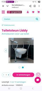 Toiletsteun wc steun liddy, Minder dan 50 cm, Overige typen, Ophalen of Verzenden, Zo goed als nieuw