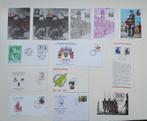 België, enveloppen en briefkaarten met postzegels, stempels, Ophalen, Envelop