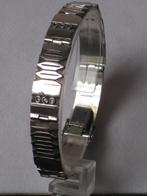 Zilveren Armband Art Deco stijl met Bakslot, Antiek en Kunst, Ophalen of Verzenden