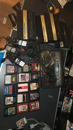 Partij atari met zeldzame spellen erbij, Spelcomputers en Games, Ophalen of Verzenden, Zo goed als nieuw, Met 2 controllers, Atari 2600