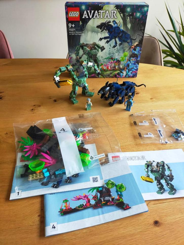 LEGO 75571 - Avatar Neytiri en Thanator vs AMP Suit Quaritch, Kinderen en Baby's, Speelgoed | Duplo en Lego, Zo goed als nieuw