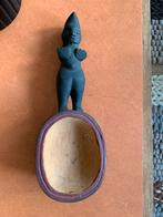 Schaal uit Nigeria voor het verwelkomen van gasten. 36cm., Antiek en Kunst, Kunst | Niet-Westerse kunst, Ophalen of Verzenden