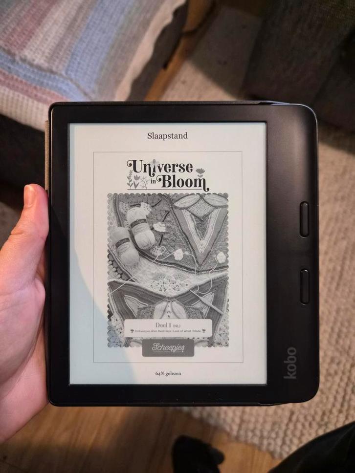 Kobo Libra 2 + Originele Sleepcover - Zo Goed Als Nieuw, Computers en Software, E-readers, Zo goed als nieuw, 7 inch, 8 GB, Bluetooth