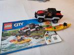 LEGO City 60240 Avontuur met Kajak - Compleet!, Ophalen of Verzenden, Gebruikt, Complete set, Lego