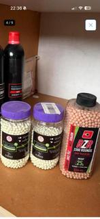 Airsoft BB's - Verschillende soorten + gas, Verzenden, Gebruikt
