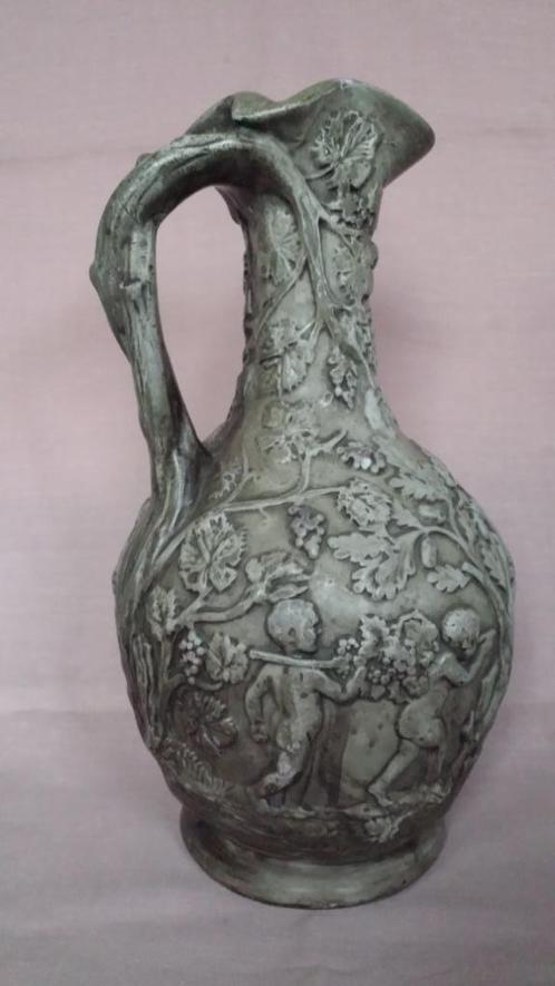 Antieke KOELKAN // Oude Stenen WIJNKARAF ~ Afbeelding PUTTI, Antiek en Kunst, Curiosa en Brocante, Ophalen of Verzenden