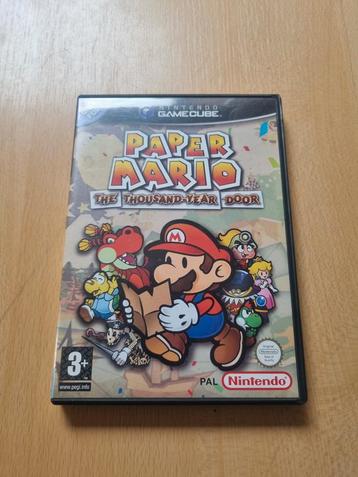 Paper Mario the thousand year door Nintendo gamecube beschikbaar voor biedingen