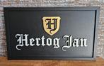 Mooi houten HERTOG JAN wandbord 25 X 44CM, Verzamelen, Biermerken, Ophalen of Verzenden, Nieuw, Reclamebord, Plaat of Schild, Hertog Jan