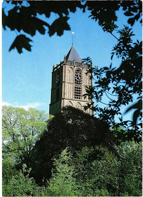 914092 Tiel Gld St Maarten Gelopen met postzegel, Verzamelen, Ansichtkaarten | Nederland, Gelopen, Gelderland, Ophalen of Verzenden