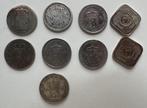 7 x Halve guldens 1858, 1861, 1913, 1921, 1922, 1930, 1930, ½ gulden, Zilver, Ophalen of Verzenden, Koningin Wilhelmina