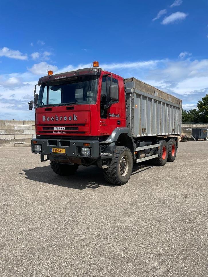 iveco 6x6 eurotrakker mmbs, Auto's, Vrachtwagens, Bedrijf, Iveco, Diesel, Euro 2, Handgeschakeld, Ophalen