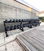 Fitness Dumbells Set Essentials 2-40kg + Rekken, Ophalen, Zo goed als nieuw, Benen, Dumbbell