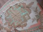 Vintage, AaBb wollen deken, pastelkleuren, Huis en Inrichting, Woonaccessoires | Plaids en Woondekens, Gebruikt, Ophalen of Verzenden