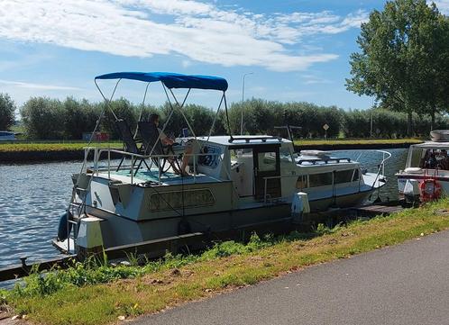 verhoefkruiser, Watersport en Boten, Motorboten en Motorjachten, Gebruikt, Staal, 9 tot 12 meter, Diesel, Binnenboordmotor, 30 tot 50 pk