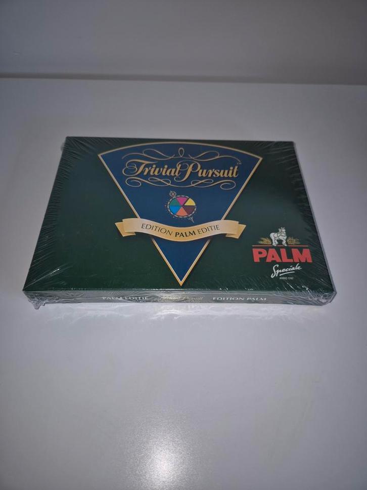 Trivial Pursuit Palm Editie, Hobby en Vrije tijd, Gezelschapsspellen | Bordspellen, Zo goed als nieuw, Drie of vier spelers, Vijf spelers of meer