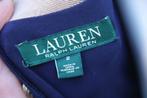 Jurk donkerblauw/ camel Ralph Lauren mt 2 (S) Vaste prijs, Blauw, Ophalen of Verzenden, Zo goed als nieuw, Ralph Lauren