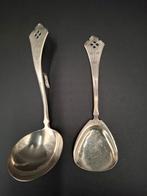 zilver setje roomlepel en suikerschep, Antiek en Kunst, Ophalen of Verzenden, Zilver