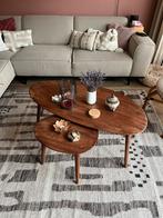 Zara tafels afgeschuinde houten salontafels, Overige vormen, Minder dan 50 cm, Ophalen of Verzenden, Zo goed als nieuw