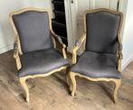 4 prachtige Rofra fauteuils met landelijke uitstraling, Huis en Inrichting, Ophalen, Hout, Gebruikt, Minder dan 75 cm