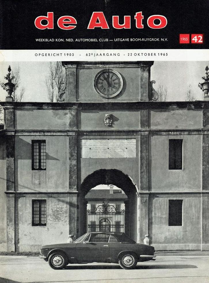 De Auto 1965 nr. 42 (o.a. Volvo 121 Automatic / Scaldia 408), Boeken, Auto's | Folders en Tijdschriften, Gelezen, Algemeen, Verzenden