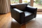 Fauteuil leder bruin Montel, Huis en Inrichting, Fauteuils, Ophalen, Zo goed als nieuw, 75 tot 100 cm, Minder dan 50 cm