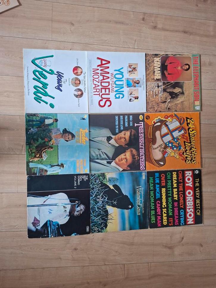 Vinyl Set: Fats Domino, Roy Orbison, Everly Brothers +, Cd's en Dvd's, Vinyl | Overige Vinyl, Gebruikt, 12 inch, Ophalen of Verzenden