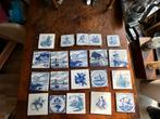 20 Delftsblauwe Tegeltjes in 1 Koop, Ophalen