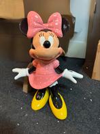 Beeld Minnie Mouse in roze jurk, Verzamelen, Beeldje of Figuurtje, ., Ophalen of Verzenden, .