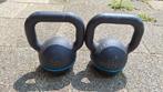 Set van diverse kettlebells, Sport en Fitness, Ophalen, Gebruikt, Rug, Kettlebell
