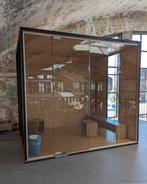 Pui met Taatsdeur, Ophalen, Glasplaat, 160 cm of meer