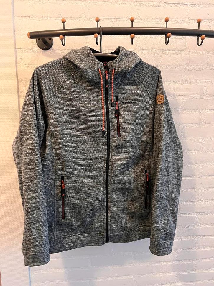 Groen/grijs vestje van Life-line maat XXL, Kleding | Dames, Grote Maten, Zo goed als nieuw, Trui of Vest, Groen, Ophalen of Verzenden