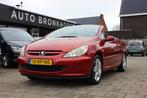 Peugeot 307 CC 2.0-16V CLIMA | CRUISE | LEDER | 80 DKM NAP, Auto's, Peugeot, Voorwielaandrijving, Zwart, 4 cilinders, Cabriolet
