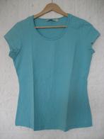 Turquoise t-shirt van Miss Etam, maat M, Maat 38/40 (M), Blauw, Miss Etam, Gedragen