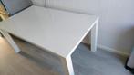 Eettafel hoogglans wit, Huis en Inrichting, Tafels | Eettafels, Ophalen, 50 tot 100 cm, Zo goed als nieuw, 150 tot 200 cm
