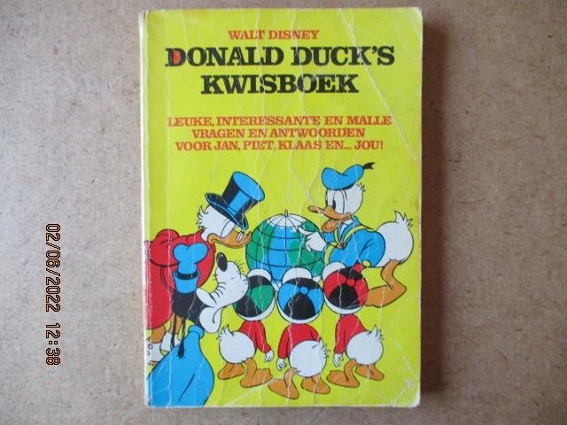 adv6646 donald duck kwisboek 1, Eén stripboek, Ophalen, Gelezen