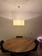 Crème hanglamp, Ophalen, Zo goed als nieuw, Stof, Minder dan 50 cm