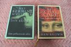 2 boeken Dan Brown Bernini Mysterie Da vinci code, Ophalen of Verzenden, Gelezen